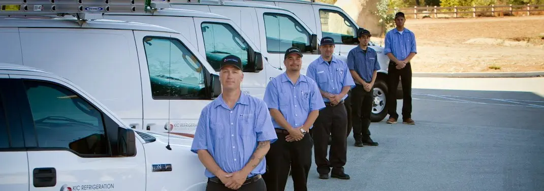 KIC Refrigeration crew ready for Mini Split Repair jobs across American Canyon